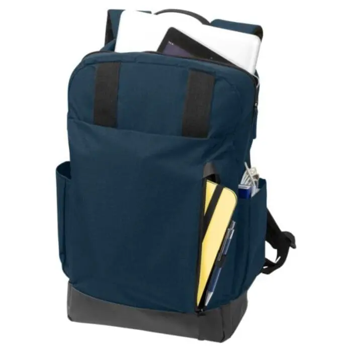 Promotional case logic laptop backpack in with printed logo