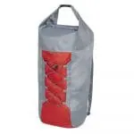 Promotional Blaze Foldable Backpack 50L in red with printed logo