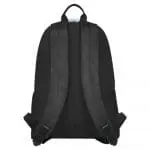 Promotional Stratta Laptop Backpack 15L in black with printed logo