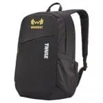 Promotional Utah backpack 23L in grey with printed logo