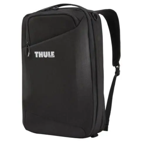 Promotional EnRoute Backpack 23L in black with printed logo