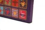 Branded A4 chocolate advent calendar printed with logo or designs