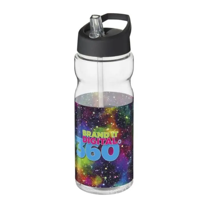 Branded Active Base Tritan Spout Lid Bottle 650ml with printed logo or design