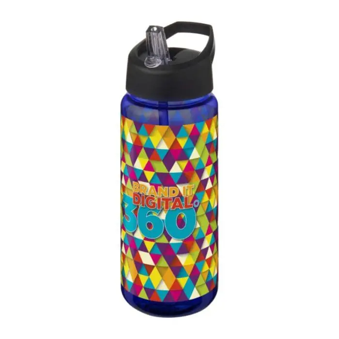 Branded Active Octave Tritan Spout Lid Bottle 600ml with printed logo