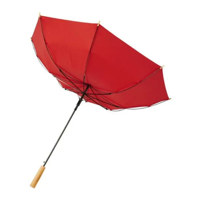 Promotional Auto Open Recycled Umbrella in various colours with printed logo