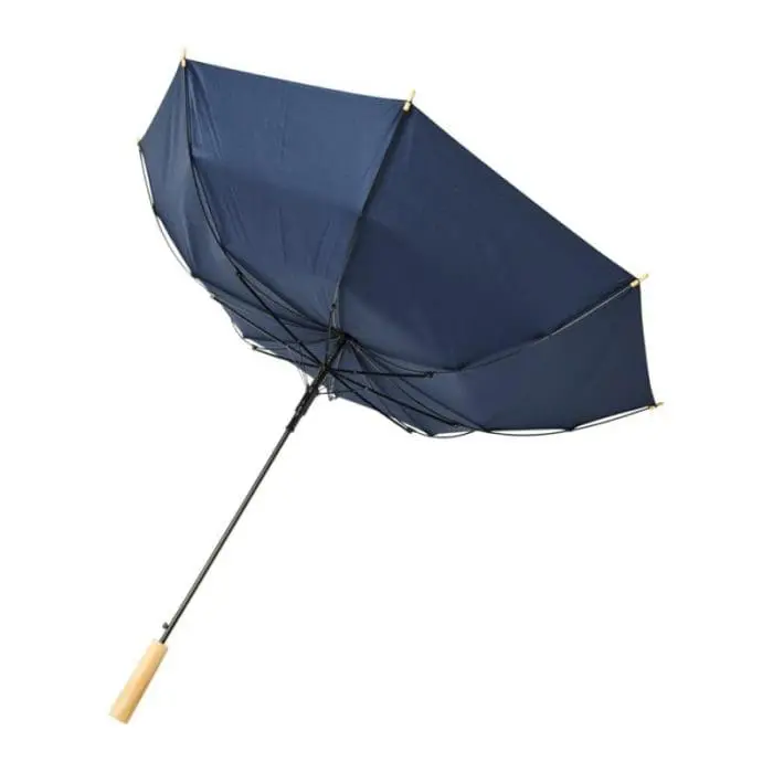 Branded Auto Open Recycled Umbrella in various colours with printed logo