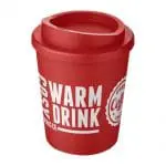 Branded Americano Espresso Insulated Tumbler 250ml in Red