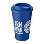 Branded Americano Insulated Tumbler 350ml in Blue