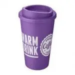 Branded Americano Insulated Tumbler 350ml in Purple