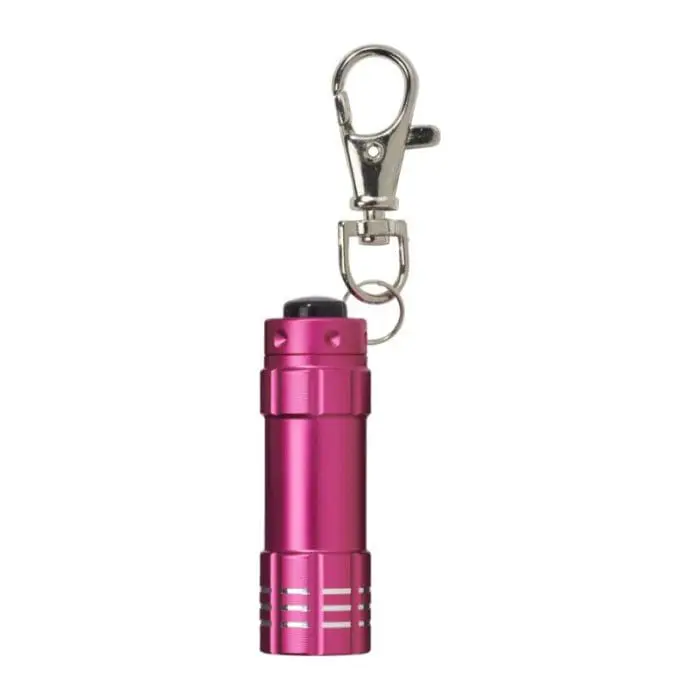 Personalised Astro 3-LED Keyring Torch in assorted colours with printed logo or design