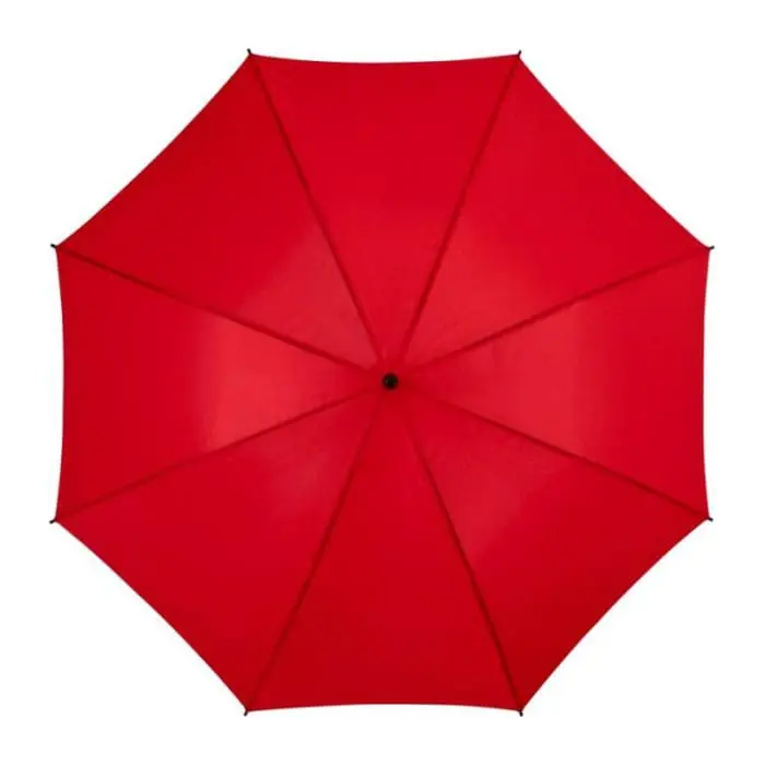 Branded Barry Auto Opening Umbrella with printed logo top view