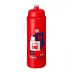 Personalised Baseline Plus Grip Push/Pull Bottle 750ml in red with red lid and printed logo