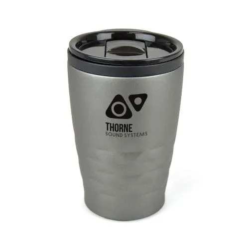 Branded Braque Travel Mug 360ml in Gunmetal