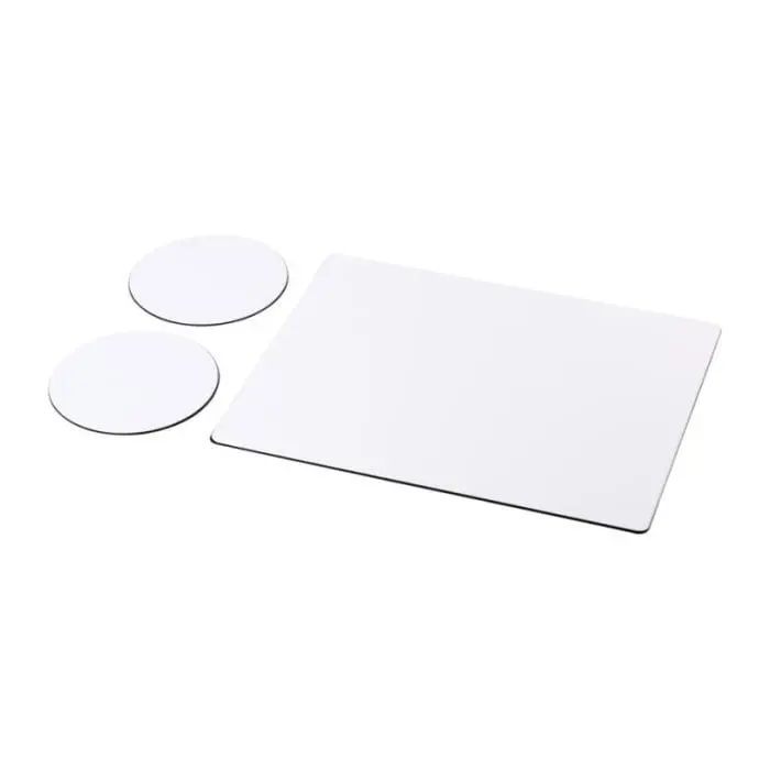 Customised Brite-Mat Mouse Mat & Coaster Combo 2 printed with logo or design