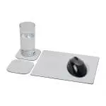 Personalised Brite-Mat Mouse Mat & Coaster Combo 3 printed with logo or design