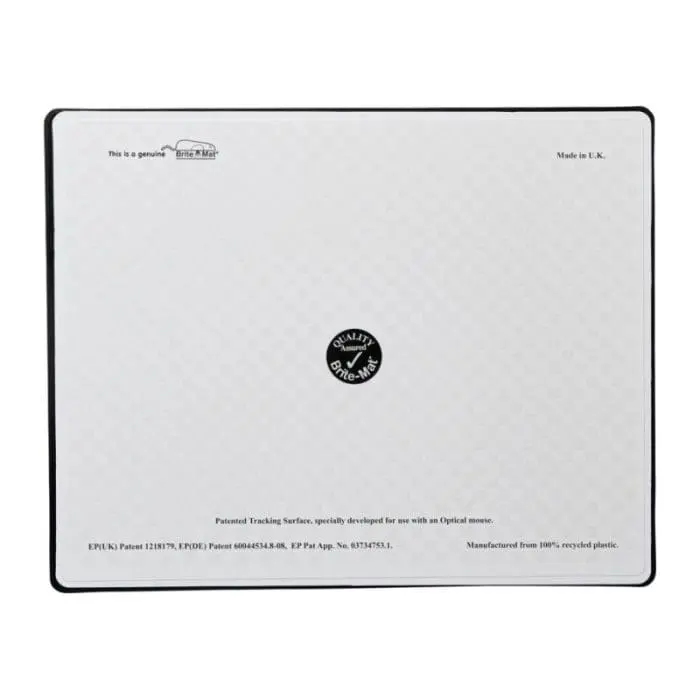 Branded Brite-Mat Rectangular Mouse Mat with printed logo or design