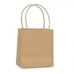 Promotional natural small paper bag with printed logo