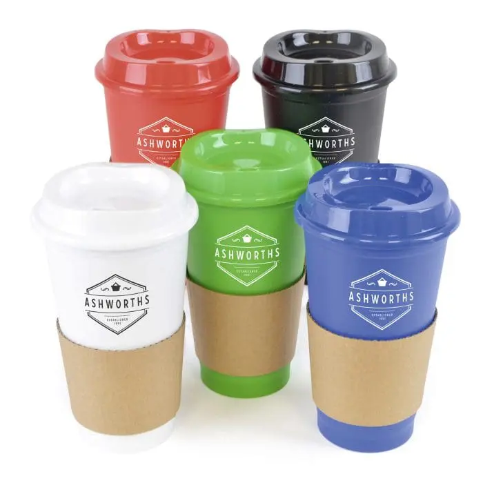 Branded Cafe Coffee Cup Light Blue Colour Range