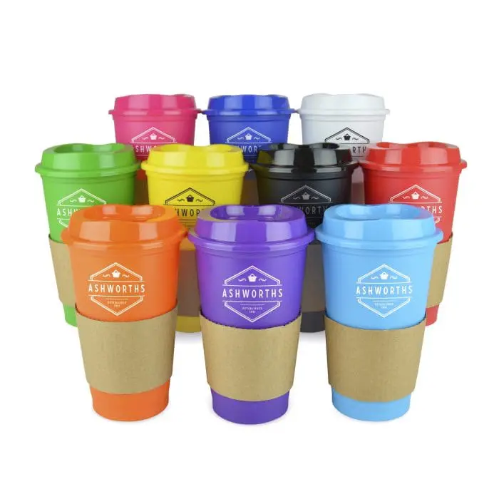 Branded Cafe Coffee Cups Colour Range