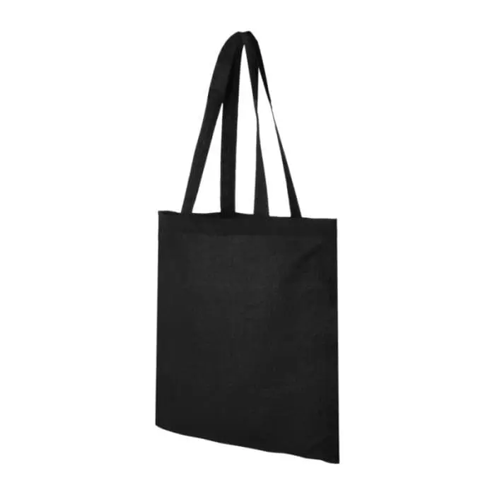 Printed Coloured Cotton Shopper Tote Bags with printed logo