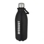 Printed Cove Vacuum Insulated Bottle 1.5L in black with printed logo or design