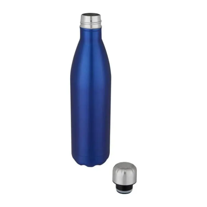 Branded Cove Vacuum Insulated Water Bottle 750ml in lots of colours with printed logo