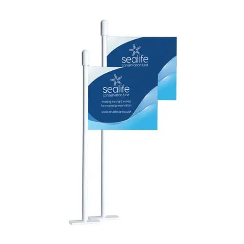 Branded Desk Flags