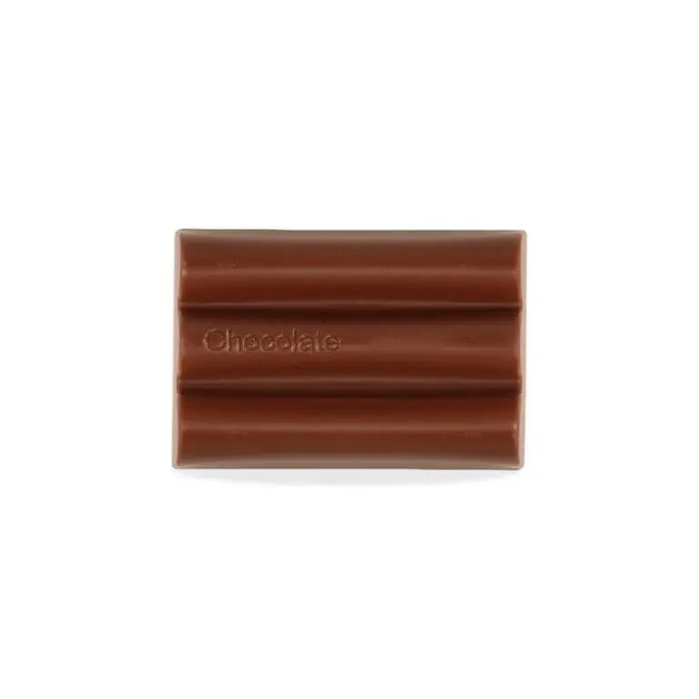 Promotional milk chocolate eco 3 baton bar box with printed logo