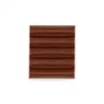 Promotional eco 6 baton bar box with milk chocolate and printed logo