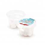 Promotional eco mini pot with midi mints sweets and printed logo