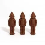 Three Elves made from chocolate