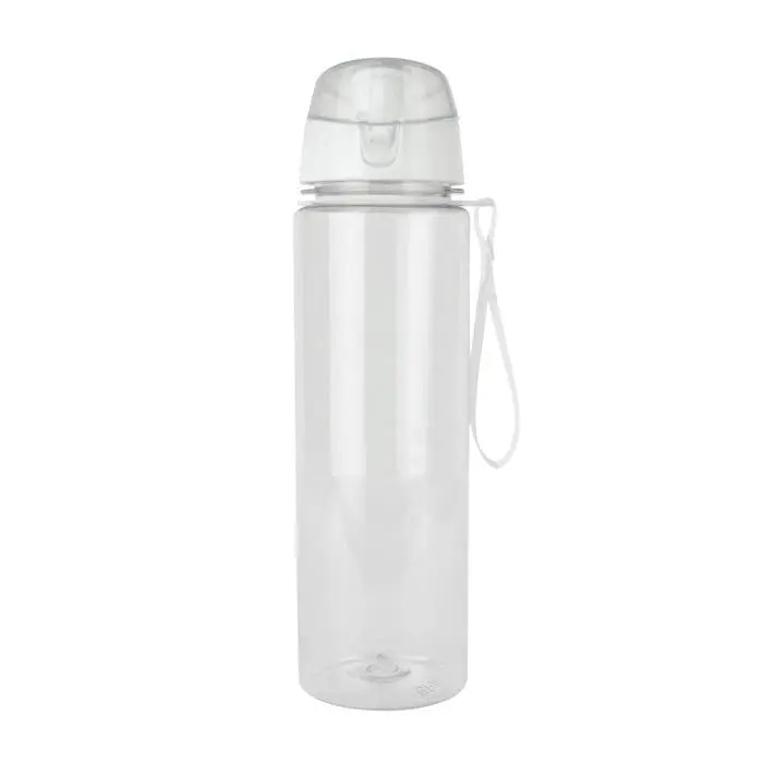 Branded Elder 725ml Bottle with Coloured Flip Top and a clear body with White Lid