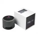 Promotional wireless Bluetooth speaker in presentation box with printed logo