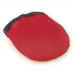 Branded Foldable Frisbee in Red pouch