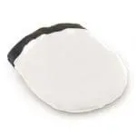 Branded Foldable Frisbee in White pouch