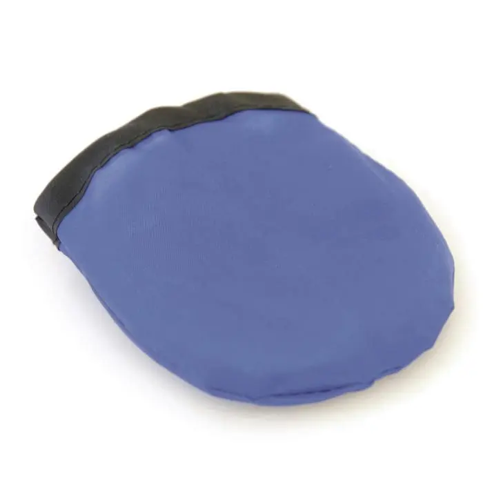 Branded Foldable Frisbee in Blue pouch