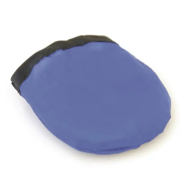 Branded Foldable Frisbee in Blue pouch