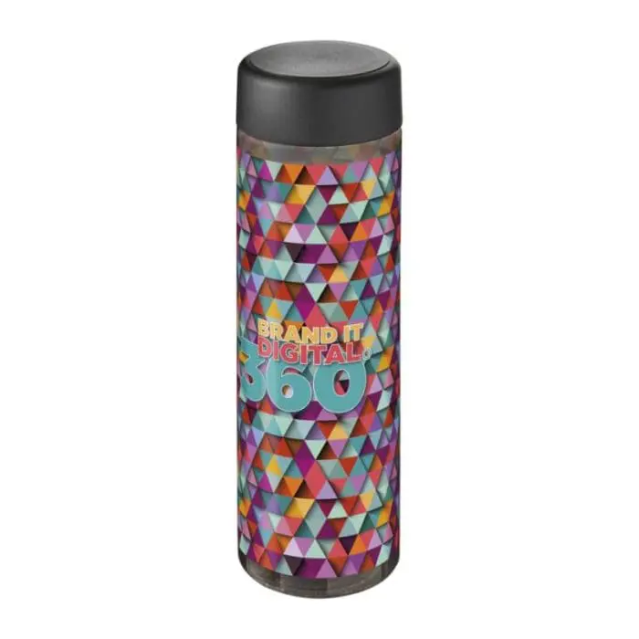 Branded H2O Active Vibe Screw Lid Bottle 850ml with printed logo or design