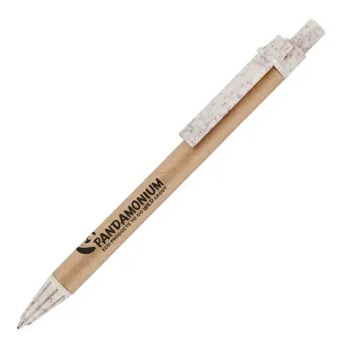 Promotional card ball pen with printed logo