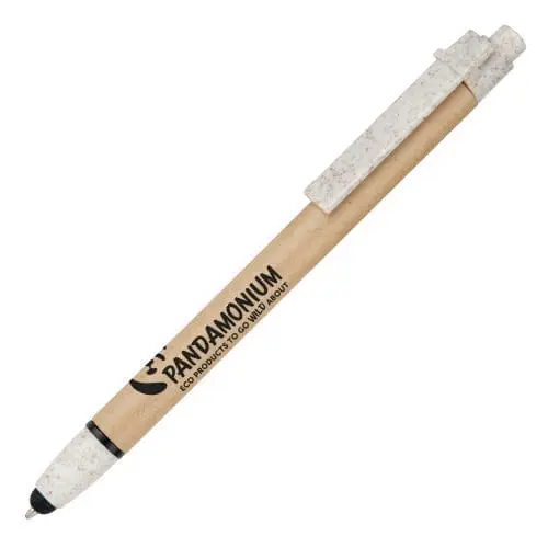 Branded card stylus pen with printed logo