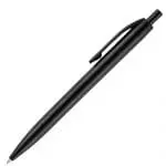 Promotional Kane colour ball pen in black with printed logo