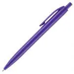 Promotional Kane colour ball pen in purple with printed logo