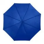 Branded Auto Open Umbrella with Wooden Handle and printed logo top view