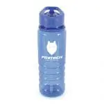 Branded Lottie sports bottle 750ml in blue with printed logo