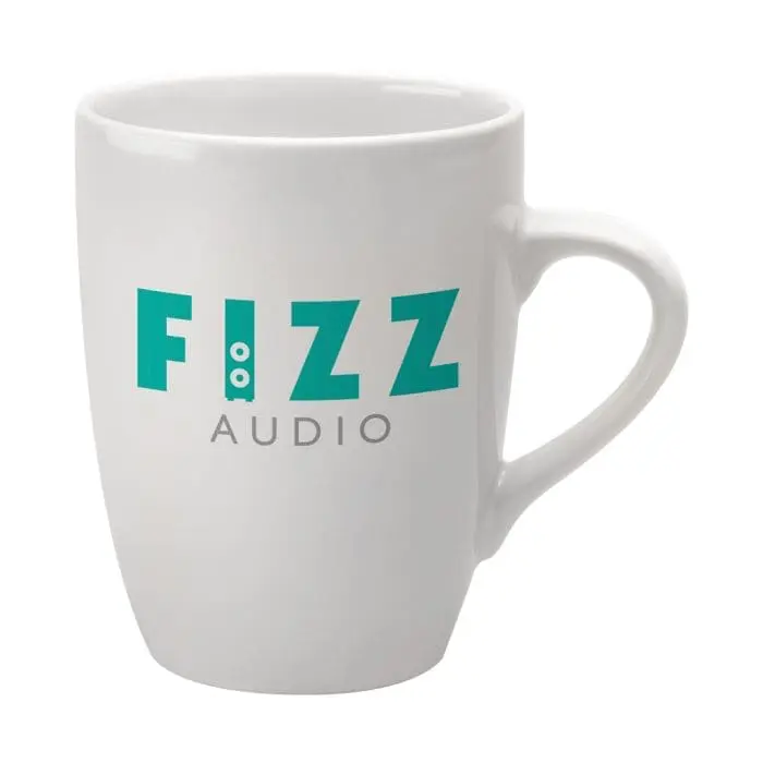 Promotional Marrow Mug in white printed with logo or design