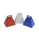 Branded Metal Cow Bell Colour Selection