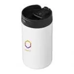 Branded Mojave Insulated Travel Mug 300ml in White