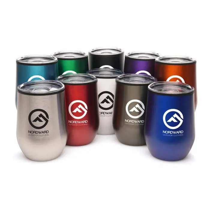 Branded Monet Steel Travel Mug 350ml Colour Range