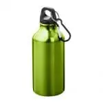 Branded Oregon Aluminium Bottle with Carabiner 400ml in various colours with printed logo or design