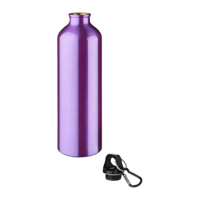 Branded Oregon Aluminium Bottle with Carabiner 770ml in various colours with printed logo or design